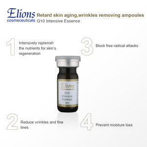 Ampollas para el cuidado de la piel a base de hierbas Q10, fórmula líquida antiarrugas y Antienvejecimiento, reduce las arrugas y reafirma la piel - Product Image 5