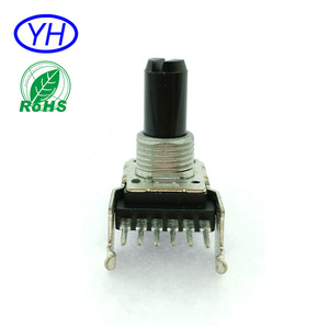 Arbre d'isolation en film de carbone à prix compétitif 6 broches 11MM a503k b504k B20K potentiomètres stéréo linéaires - Product Image 2