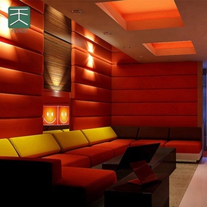 टिंगे स्टूडियो संगीत रूम कपड़े साउंडप्रूफिंग वॉल शीट ध्वनि सिनेमा के लिए ध्वनिक छत पैनल - Product Image 5