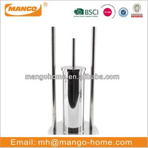 In piedi In Acciaio Inox Holder <span class=keywords><strong>Carta</strong></span> <span class=keywords><strong>Igienica</strong></span> <span class=keywords><strong>e</strong></span> Toilet Brush Holder - Product Image 4