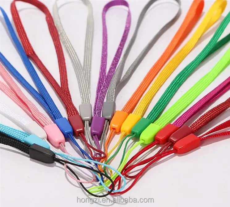 Nylon handgelenk hand handy mobile kette straps keychain Charme Cords DIY Hängen Seil Lanyard hals