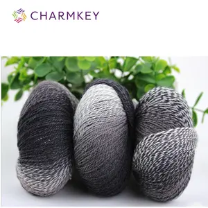 Charmkey popular color cheap wool craft smart yarn wool hand knitting