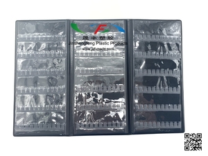 Personnalisé Tri Pli Couverture Rigide En Plastique <span class=keywords><strong>Livre</strong></span> D'échantillons pour Fraises Dentaires - Product Image 2