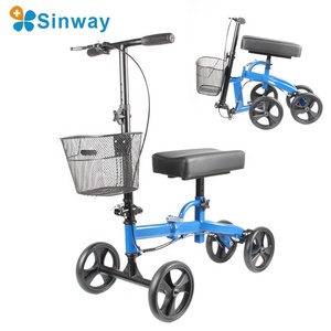 הליכון מתגלגל עם מושב, קטנוע רפואי וברך - Product Image 1