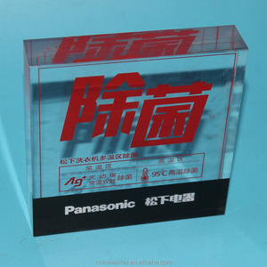 2025 thiết kế mới weihai UV in Acrylic Logo khối - Product Image 4