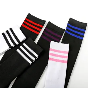 White Label Socks Custom Logo Thigh High Children's Socks With Logo