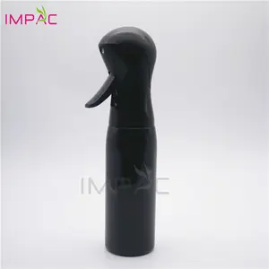 Kunststoff leer schwarz fein kontinuierlich Luxus Nebel Sprüh flasche 330ml