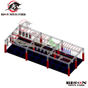 Trong Nhà Ninja Rig Ninja Tất Nhiên Tập Thể Dục Phòng Tập Thể Dục Thiết Bị Cho Đào Tạo - Product Image 6