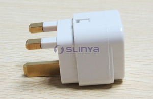 UK 3 Pin <strong>Plug</strong> with Fuse, Grounded <strong>Universal</strong> <strong>Plug</strong> <strong>Adapter</strong> Type G for UK - Product Image 6