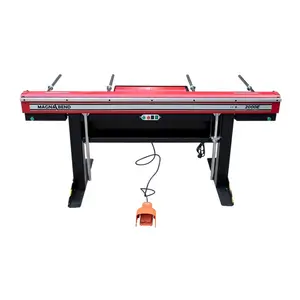 Magnabend Electromagnetic Hand Sheet Metal Folding Machine , Manual Bending Machine