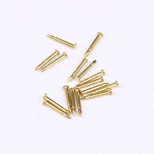 Perú Popular Base <span class=keywords><strong>de</strong></span> solapa para broches y insignias <span class=keywords><strong>de</strong></span> latón pulido, con accesorios <span class=keywords><strong>de</strong></span> clavos y doble pasador para cierre <span class=keywords><strong>de</strong></span> mariposa - Product Image 5