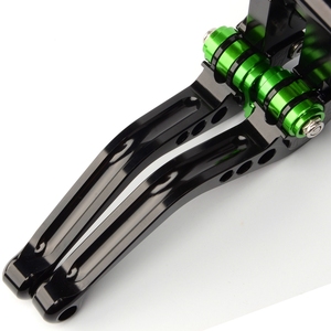 Leviers d'embrayage de frein de moto réglables courts pour <span class=keywords><strong>Kawasaki</strong></span> Ninja 400 <span class=keywords><strong>VERSYS</strong></span> <span class=keywords><strong>300X</strong></span> Z250SL - Product Image 4