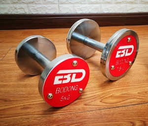 Tốt Nhất Thiết Bị Tập Thể Dục Cố Định Và Quay Quả Tạ Tập Thể Dục Tay Trọng Lượng Nâng Tập Thể Dục Thép Không Gỉ Quả Tạ - Product Image 3