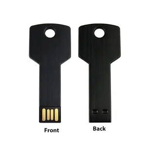 Quà Tặng Khuyến Mãi Ổ USB Flash Chìa Khóa 8GB Dung Lượng Đầy Đủ Logo Tùy Chỉnh USB Kim Loại Số Lượng Lớn