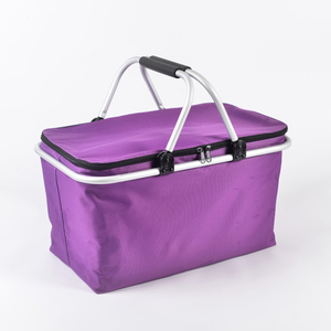 Cesta de <span class=keywords><strong>Picnic</strong></span> Plegable Promocional de 600D <span class=keywords><strong>con</strong></span> Precio Bajo - Product Image 3