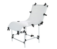 Table de photographie pour studio photo 60x130cm, table de prise de vue pour la photographie de natures mortes, table de photographie de produits en alliage d'aluminium