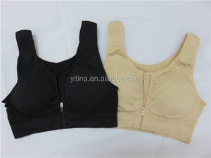 Nuovo Arrivel Come visto in <span class=keywords><strong>TV</strong></span> Cerniera Donne Imbottite Sport <span class=keywords><strong>Reggiseno</strong></span> Dei Genii Chiusura Anteriore - Product Image 2