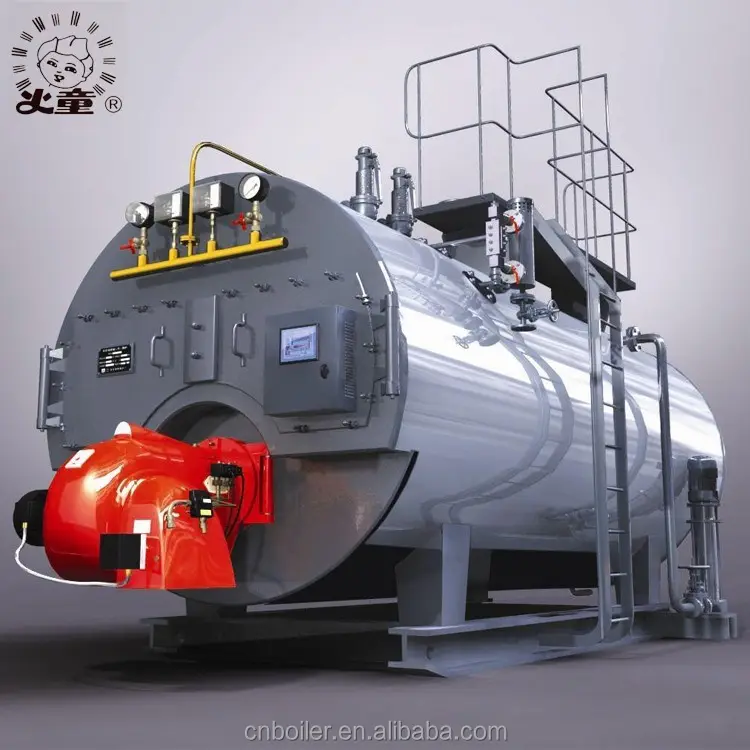 Fully Automatic Oil Fired Steam Boiler For Cooking, Caldera de Vapor