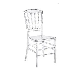 Новый дизайн, акриловый металлический свадебный стул из поликарбоната