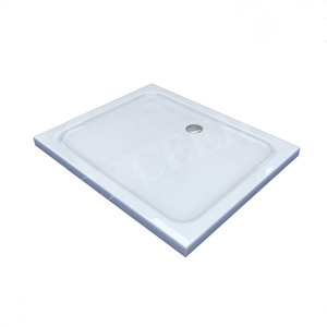 60x28 curva de piedra de imitación de <span class=keywords><strong>resina</strong></span> <span class=keywords><strong>ducha</strong></span> bandeja Base - Product Image 3