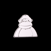 AAGU Bello Personaggio Dei Cartoni Animati Modello In Metallo Acciaio Al Carbonio Die Cut Goffratura Stencil Scrapbooking Taglio Muore Per la Fabbricazione Della Carta di Carta