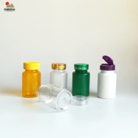 Bouteille en plastique de produits de soins de santé colorés pour animaux de compagnie à prix réduit