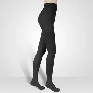 Collants de qualité opaque pour femmes, bas de bonneterie à compression d'usine, vente en gros