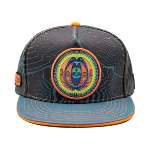 Hoge kwaliteit fashion custom snapback cap met patch