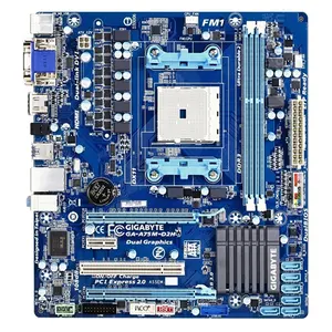 Brand New A75 Motherboard for Gigabyte GA-A75M-D2H FM1 small board