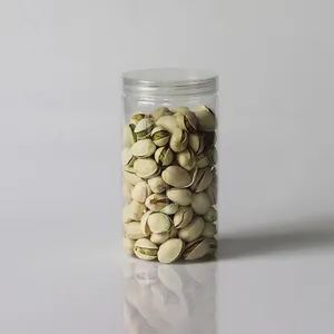 wholesale small pet Candy Packaging jar clear plastic jar large plastic food jar for nuts grain candy with Plastic lid