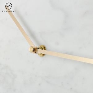 Orologio <span class=keywords><strong>da</strong></span> <span class=keywords><strong>parete</strong></span> in marmo pietra esagonale decorativo <span class=keywords><strong>casa</strong></span> di lusso - Product Image 5