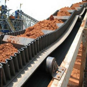 Kualitas Tinggi EP250 Karet Sidewall Conveyor Belt