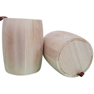 Barril de madera para almacenamiento de granos de café, nuevo diseño, 500ml - Product Image 1