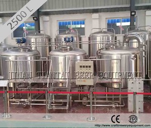 2500 L de acero inoxidable cerveza artesanal de maceración de equipos para la venta - Product Image 5