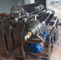 Pasteurisateur horizontal SSHE pour beurre de cacahuète, usine de beurre