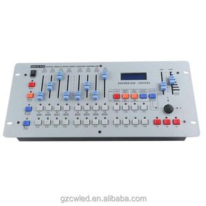 Disco 240 điều khiển bằng tay DMX512 dj mixer điều khiển lập trình