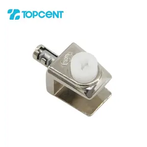 TOPCENT tủ phòng tắm nổi có thể điều chỉnh kính treo tường kệ hỗ trợ chủ kẹp clip