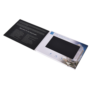 De alto margen productos personalizables folleto 7 "pulgadas de vídeo folleto Sexy tarjeta de vídeo folleto - Product Image 3