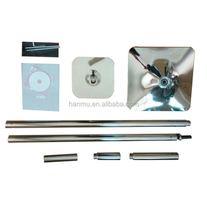 Kit de poteau de danse à <span class=keywords><strong>base</strong></span> carrée statique et rotative pour l'exercice à domicile - Product Image 2