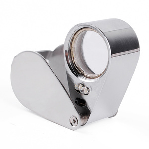 Lente d'Ingrandimento SuoLan Mini 45X, Tripla Lente in Vetro, Attrezzatura per Gioiellieri Giapponesi, Scatola Argento, OEM, Alta Potenza - Product Image 2