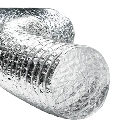 Aluminium foil fleksibel ventilasi saluran udara