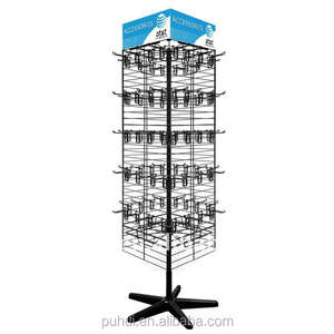 Tầng thường vụ cửa hàng bán lẻ lịch thi đấu tùy chỉnh dây thép khung chủ Kim Loại Xoay dán di động hiển thị giá - Product Image 3