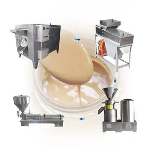 sesame grinding machine tahini stone mill peanut butter make machine