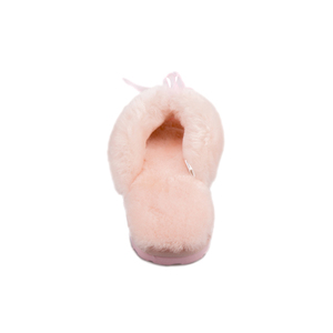Wholesale Ladies Fuzzy Merino Lamb <strong>Wool</strong> Flip Flops Indoor Sheepskin Slide Sandal <strong>slippers</strong> for Women - Product Image 3
