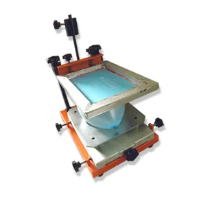 hot sale hengjin PP hand fan printing manual screen printing machine LT-80)D