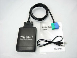 <span class=keywords><strong>yatour</strong></span> elegante manera de música mp3 digital caja de discos usb sd mp3 cd wechsler porsch para - Product Image 1