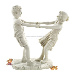도매 춤 소년과 소녀 동상 수지 미니어처 요정 인형 - Product Image 6