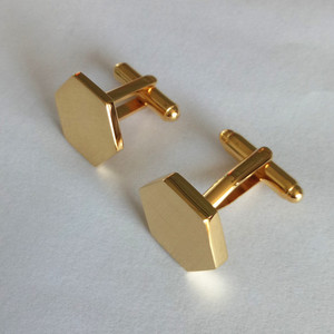 Collegamento di polsino produttore Shenzhen regalo gioielli personalizzati mens gemelli - Product Image 1