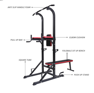 Équipement de musculation Station de fitness multifonctionnelle Gym Pull up <span class=keywords><strong>Power</strong></span> <span class=keywords><strong>Tower</strong></span> - Product Image 2