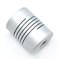 D19L25 coupleur 6x8mm couplage Flexible pour aluminium axe Z connecteur de moteur pas à pas CNC d'imprimante 3D